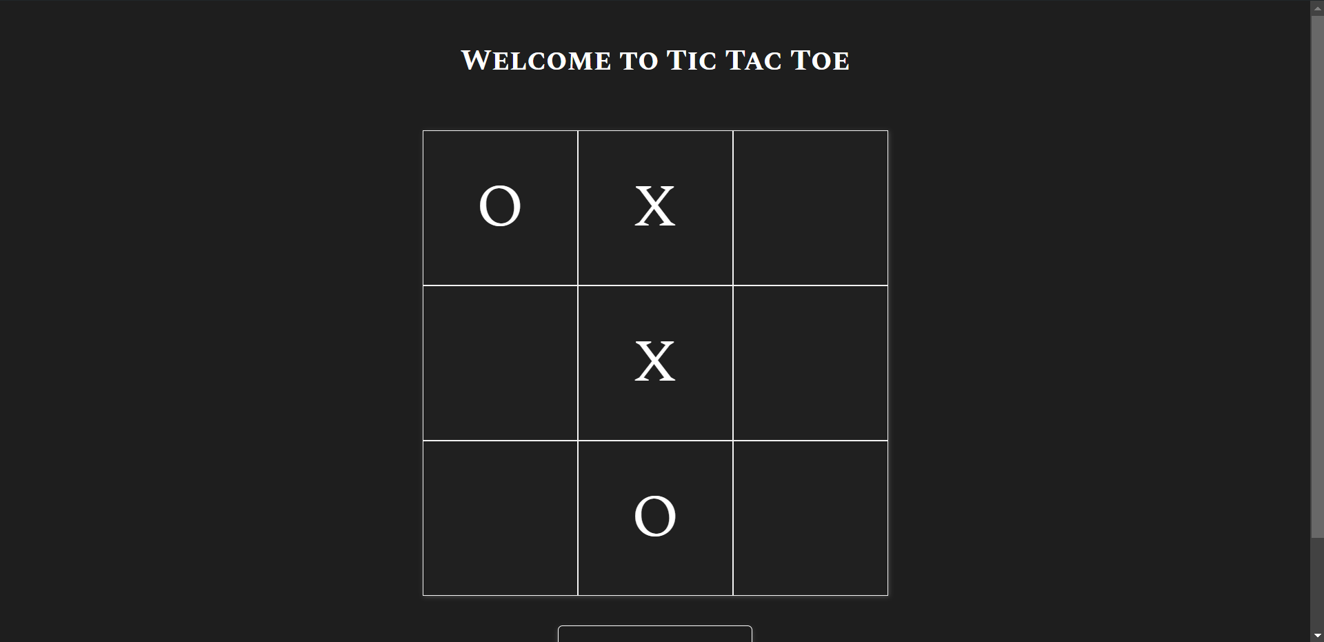 Image of Tic Tac Toe with AI